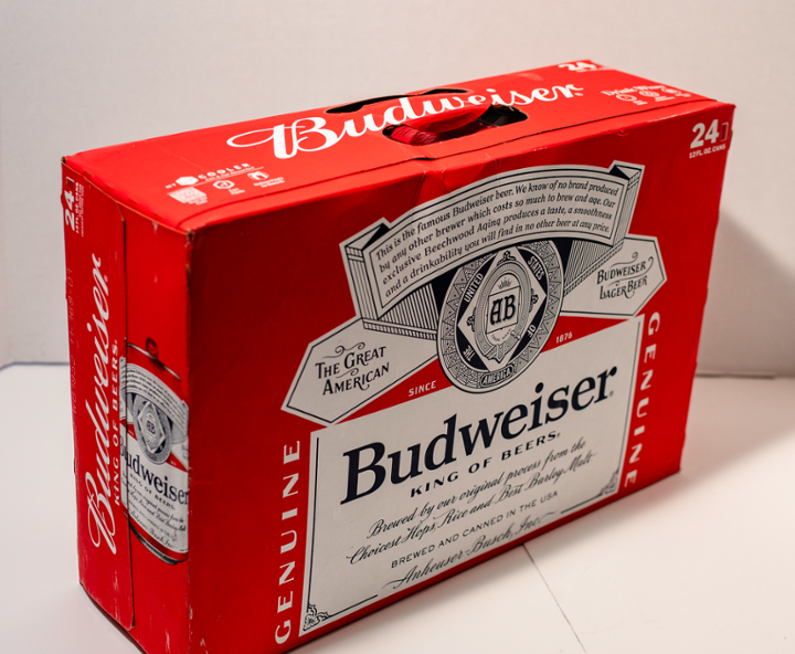 Budweiser 12oz Cans 24 Pack