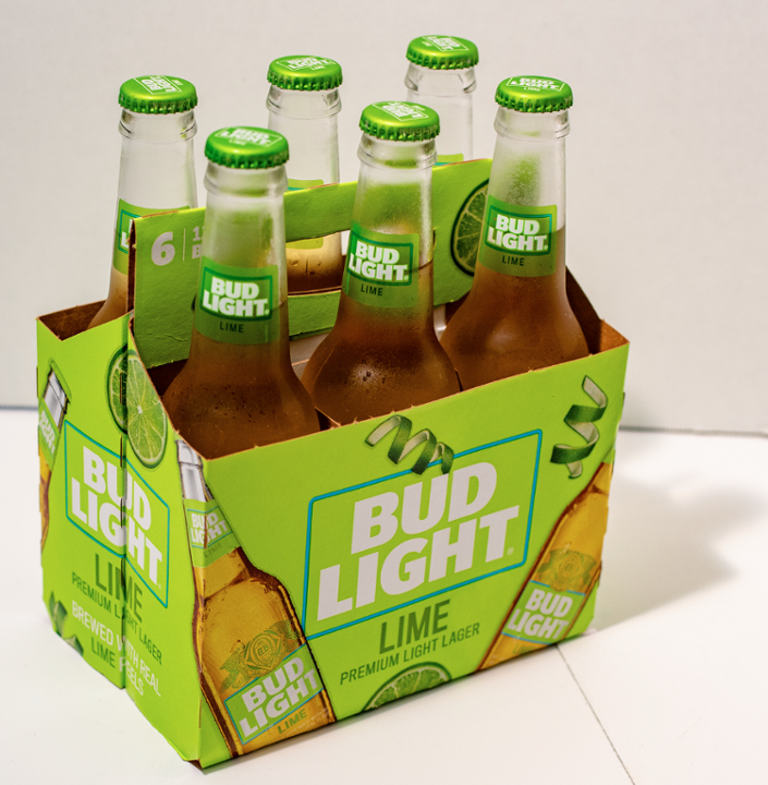 Bud Light Lime 12oz Bottles 6 Pack