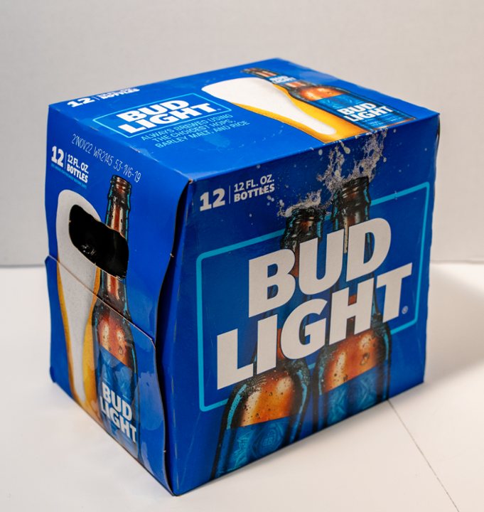 Bud Light 12oz Bottles 12 Pack