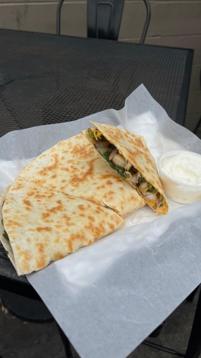 Blackened Shrimp Quesadilla