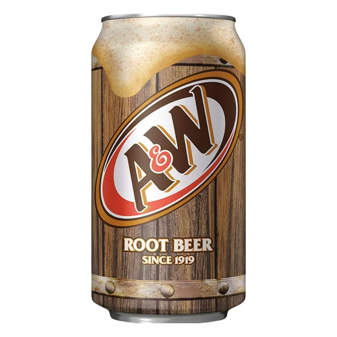 A&W Root Beer Can
