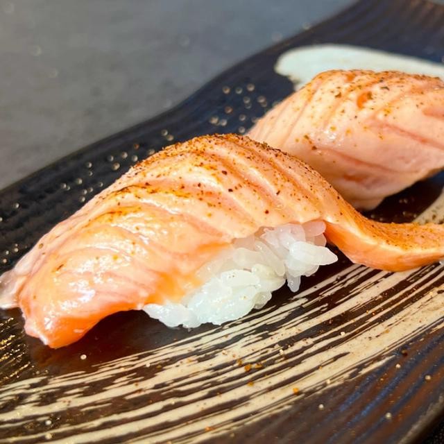 Cajun Salmon Sushi