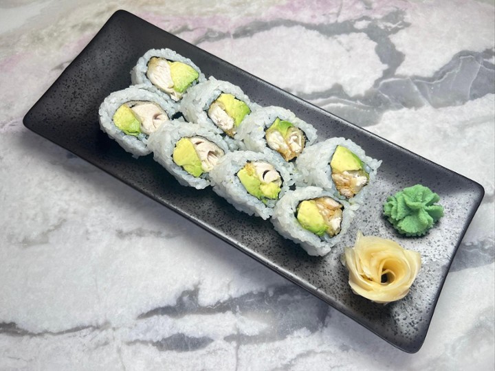 Cooked Yellowtail Avocado Roll