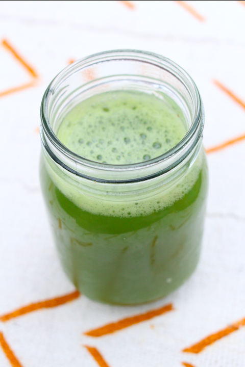 Green Natural Juice: Cucumber, Celery, Kale