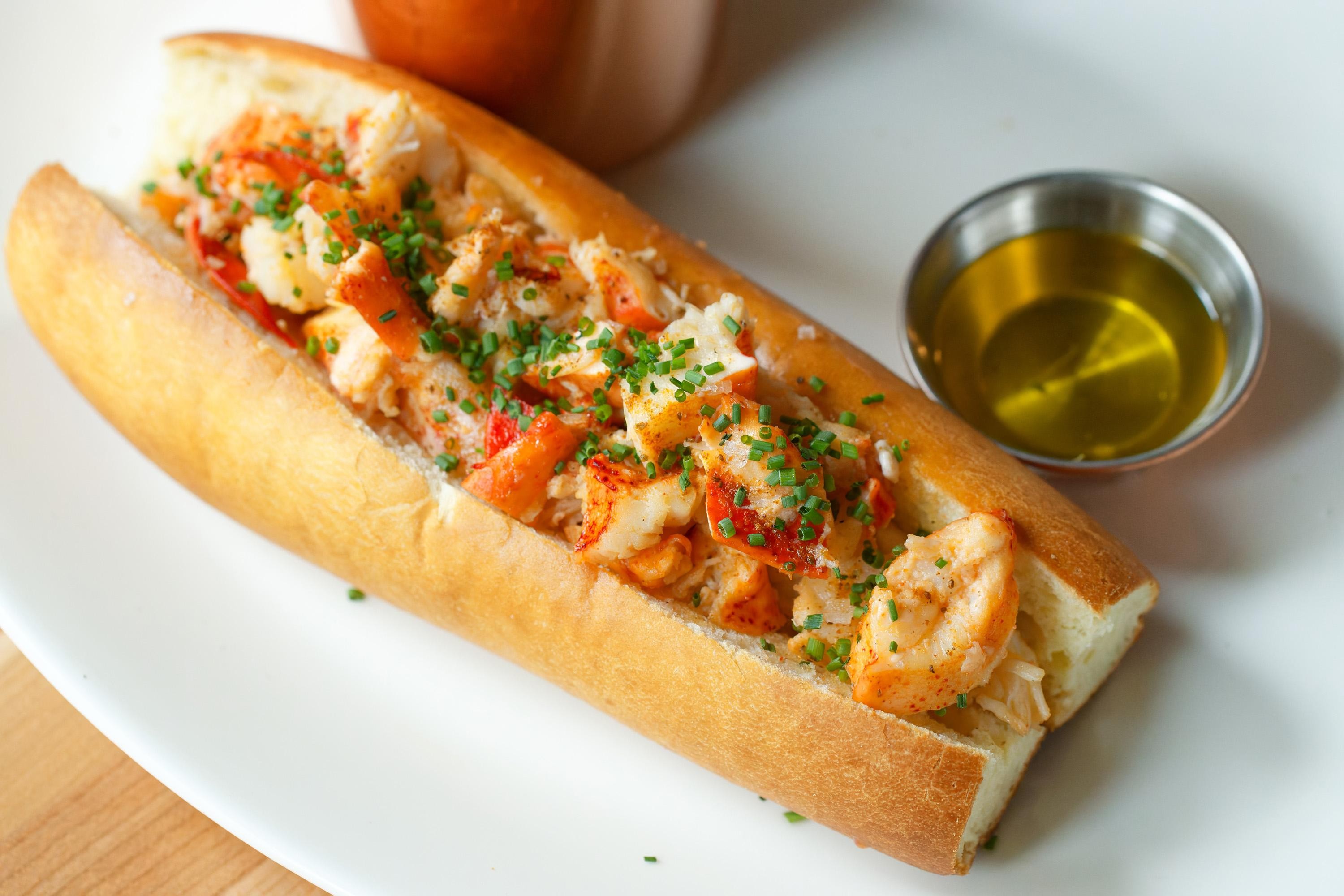 Butter Poached Lobster Roll