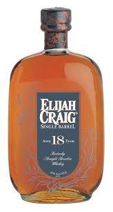 Elijah Craig 18 year
