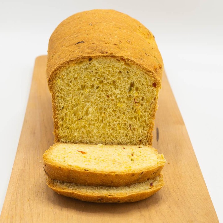 Loaf of Our Chile Cornbread 