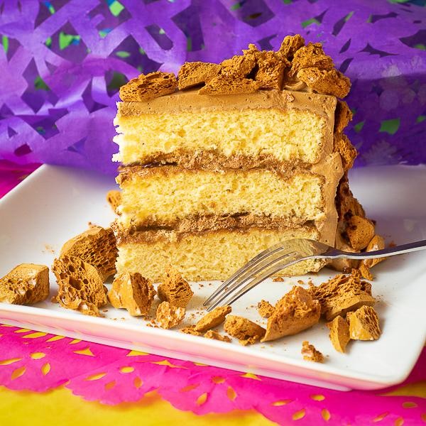 Blum's!  Coffee Crunch Triple Layer Cake