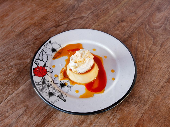 Barrio Coconut Flan