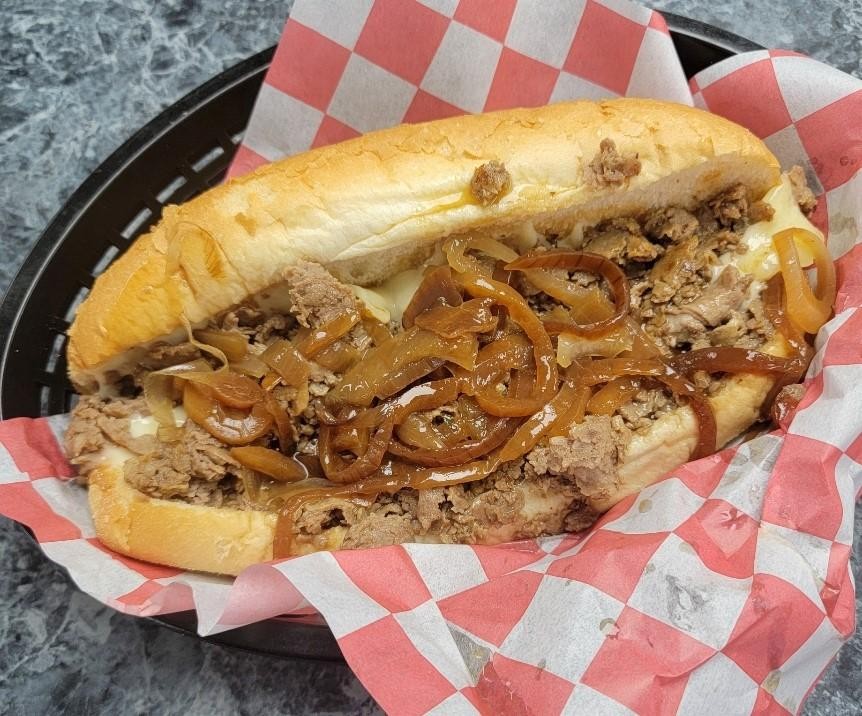 "French Onion" style Cheesesteak