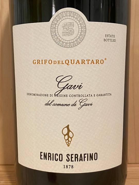 Enrico Serafino "Grifo del Quartaro" Gavi 2022: Piedmont, Italy