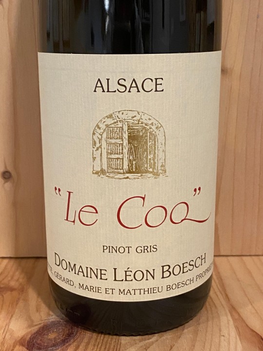 Dom. Leon Boesch "Le Coq" Pinot Gris 2020: Alsace, France