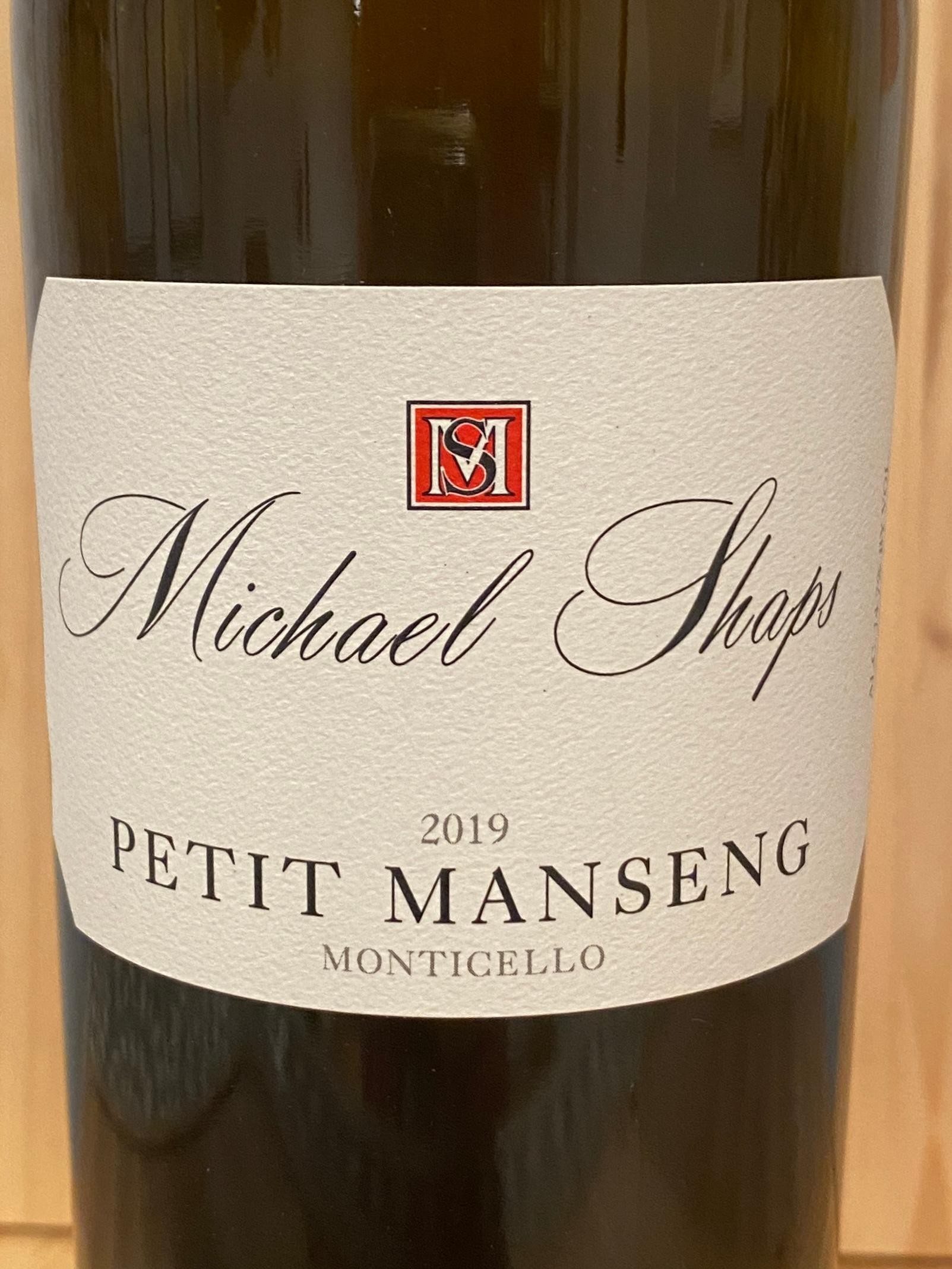 Michael Shaps Petit Manseng 2019: Virginia
