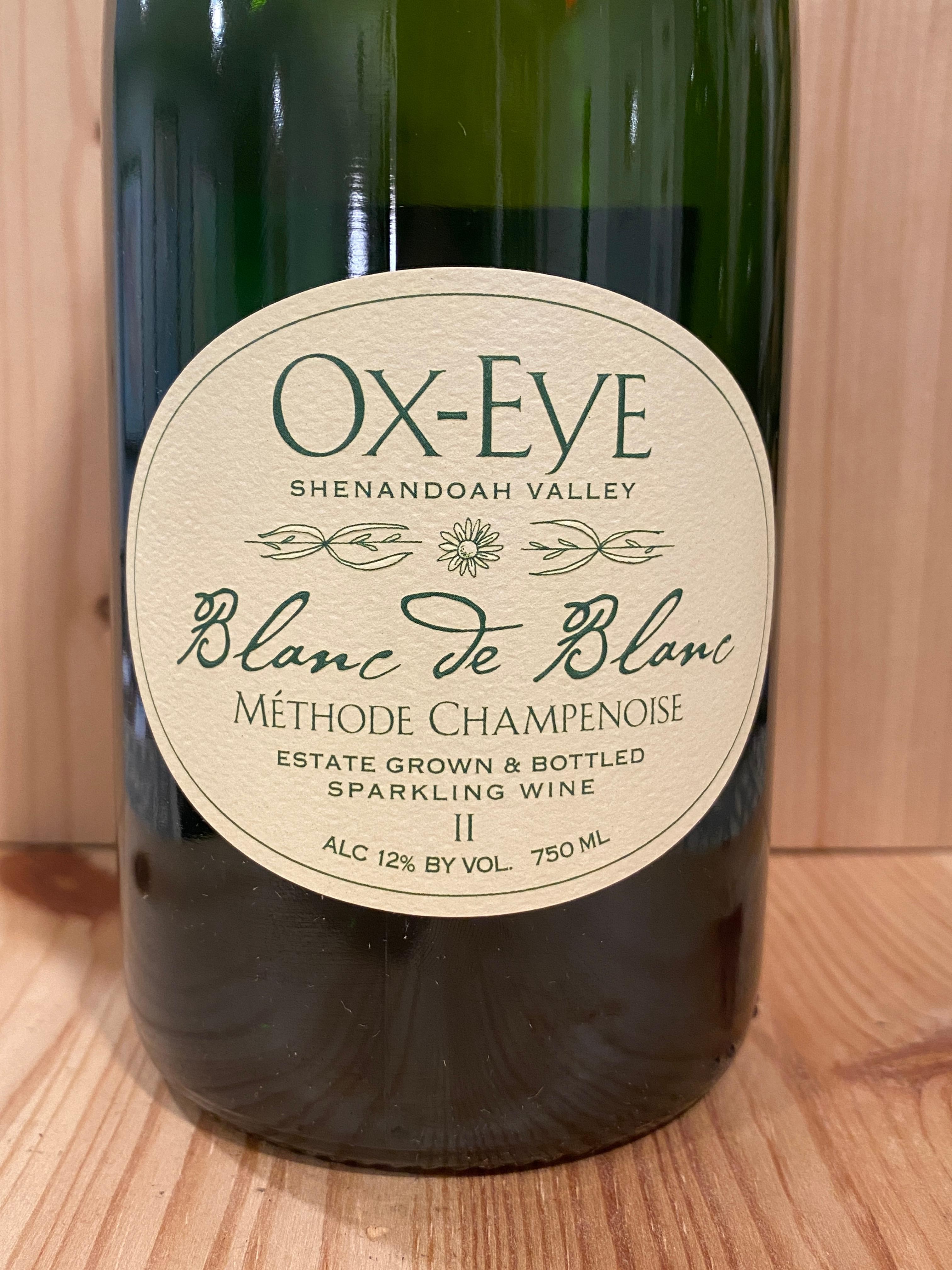 Ox-Eye Vineyards Blanc de Blanc Extra Brut: Shenandoah Valley, Virginia