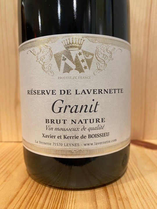 Réserve de Lavernette "Granit" Brut Nature NV: Burgundy, France