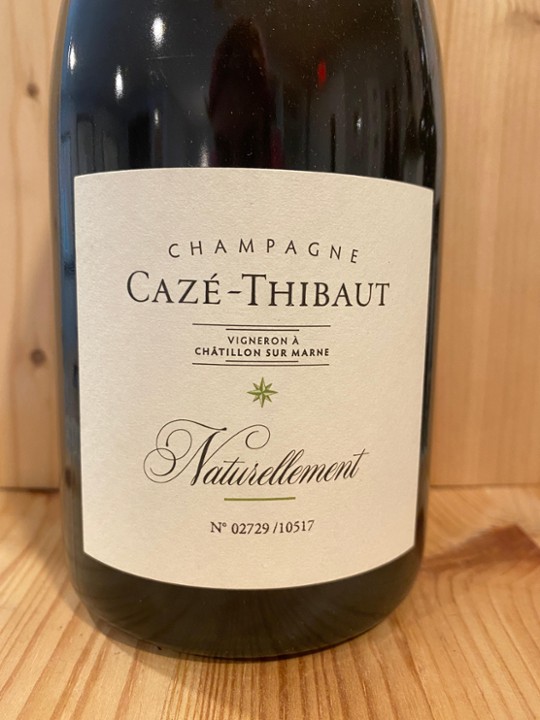 Cazé-Thibaut "Naturellement" NV: Champagne, France