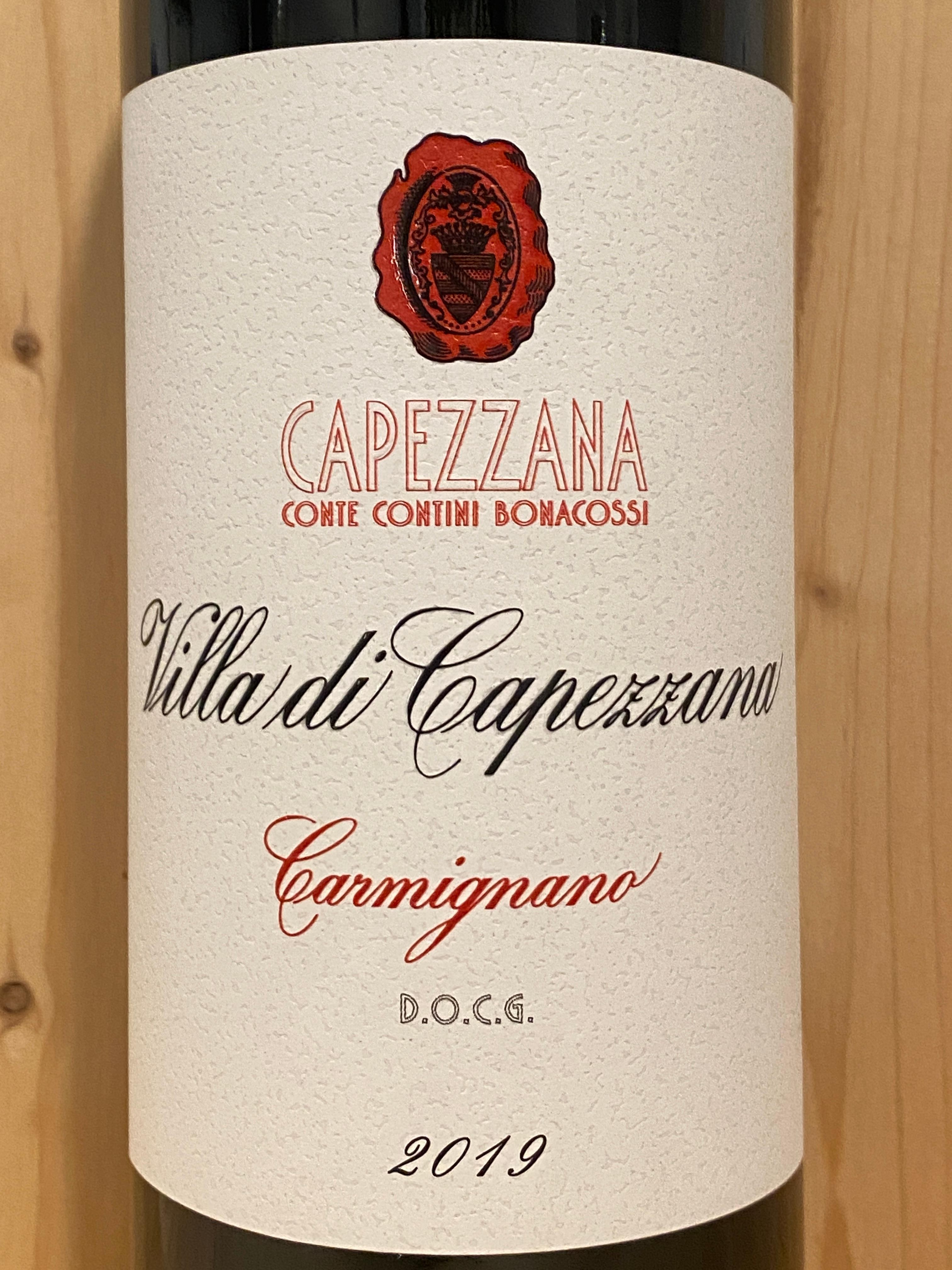 Capezzana "Villa di Capezzana" Carmignano 2019: Tuscany, Italy