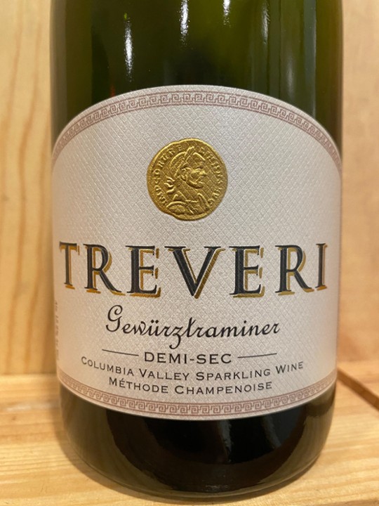 Treveri Sparkling Gewürtztraminer Demi-Sec NV: Columbia Valley, Washington