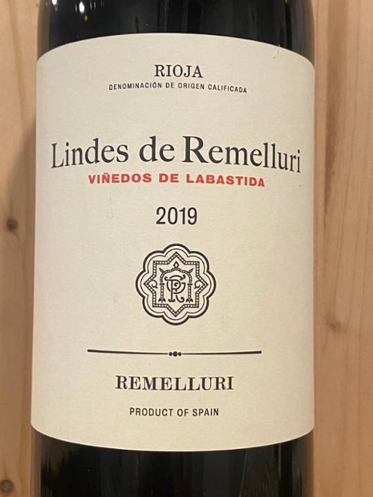 Lindes de Remelluri "Viñedos de Labastida" 2019: Rioja, Spain