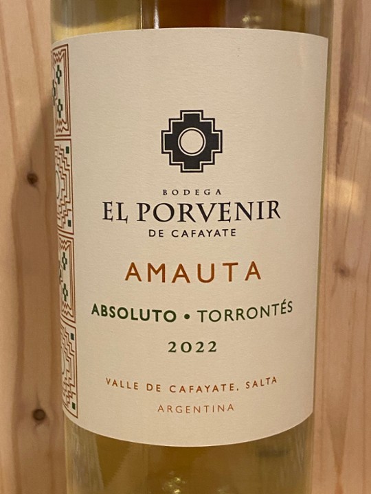 El Porvenir Amauta "Absoluto" Torrontes 2022: Valle de Cafayate, Argentina