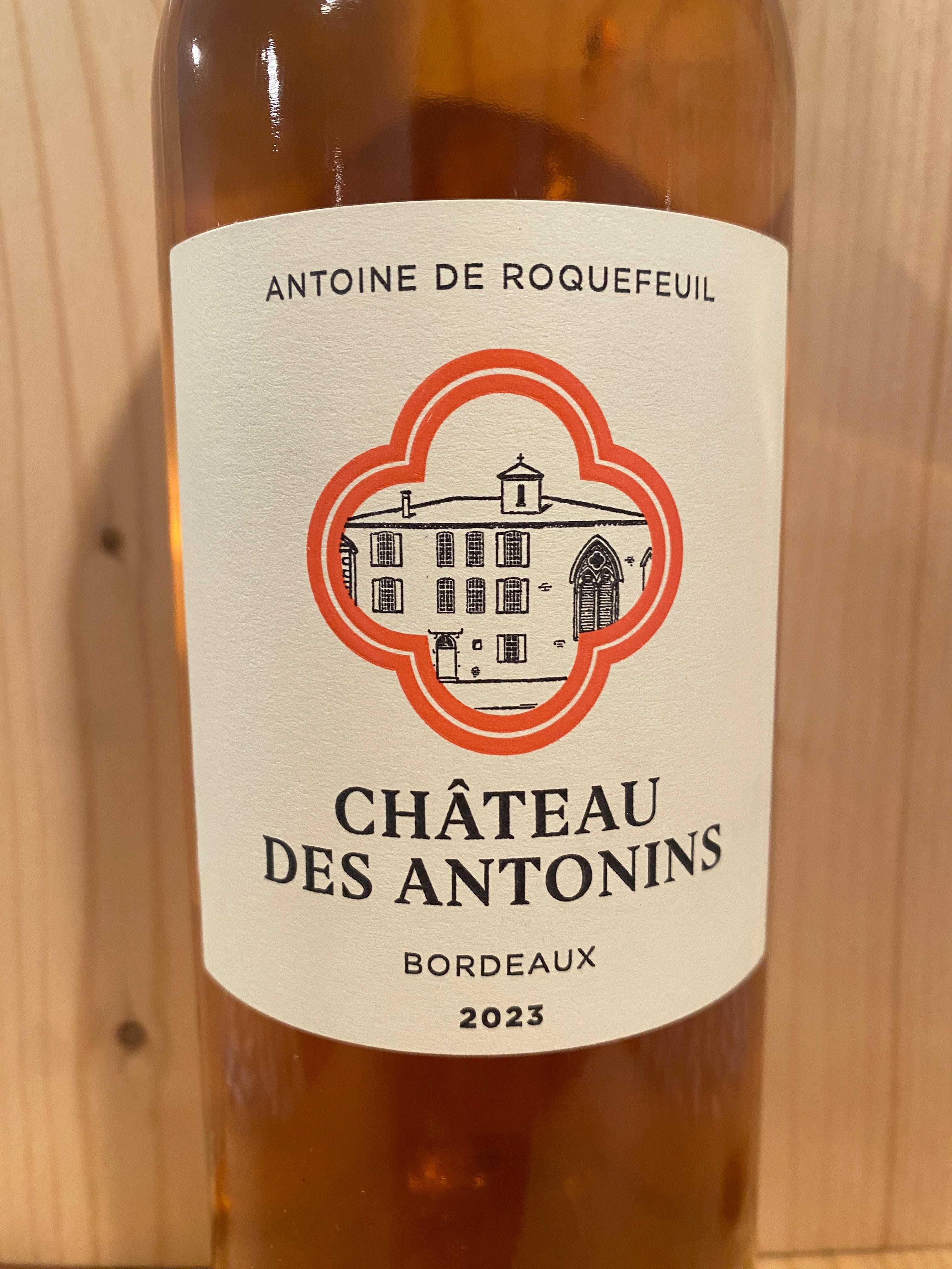Ch. des Antonins Rosé 2023: Bordeaux, France