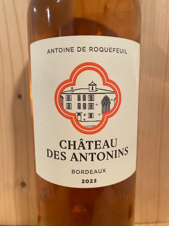 Ch. des Antonins Rosé 2023: Bordeaux, France
