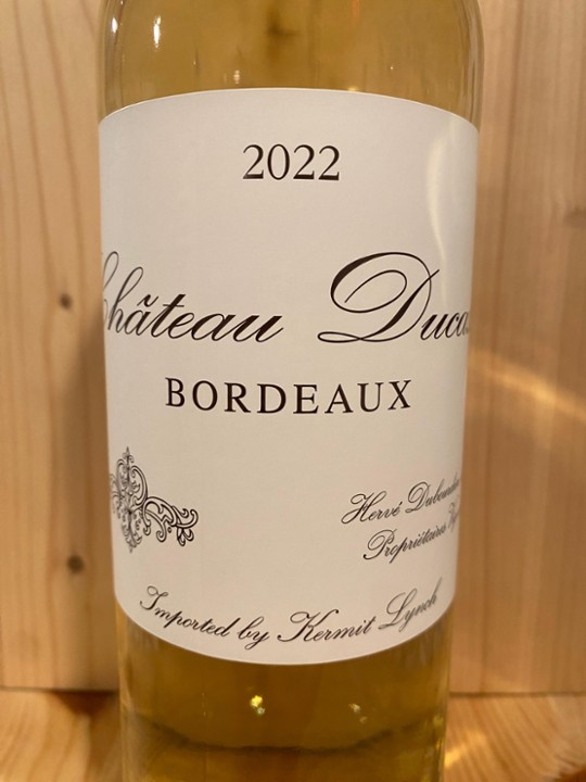 Ch. Ducasse Bordeaux Blanc 2022: Bordeaux, France