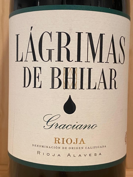 Lágrimas de Bhilar Graciano 2021: Rioja Alavesa, Spain