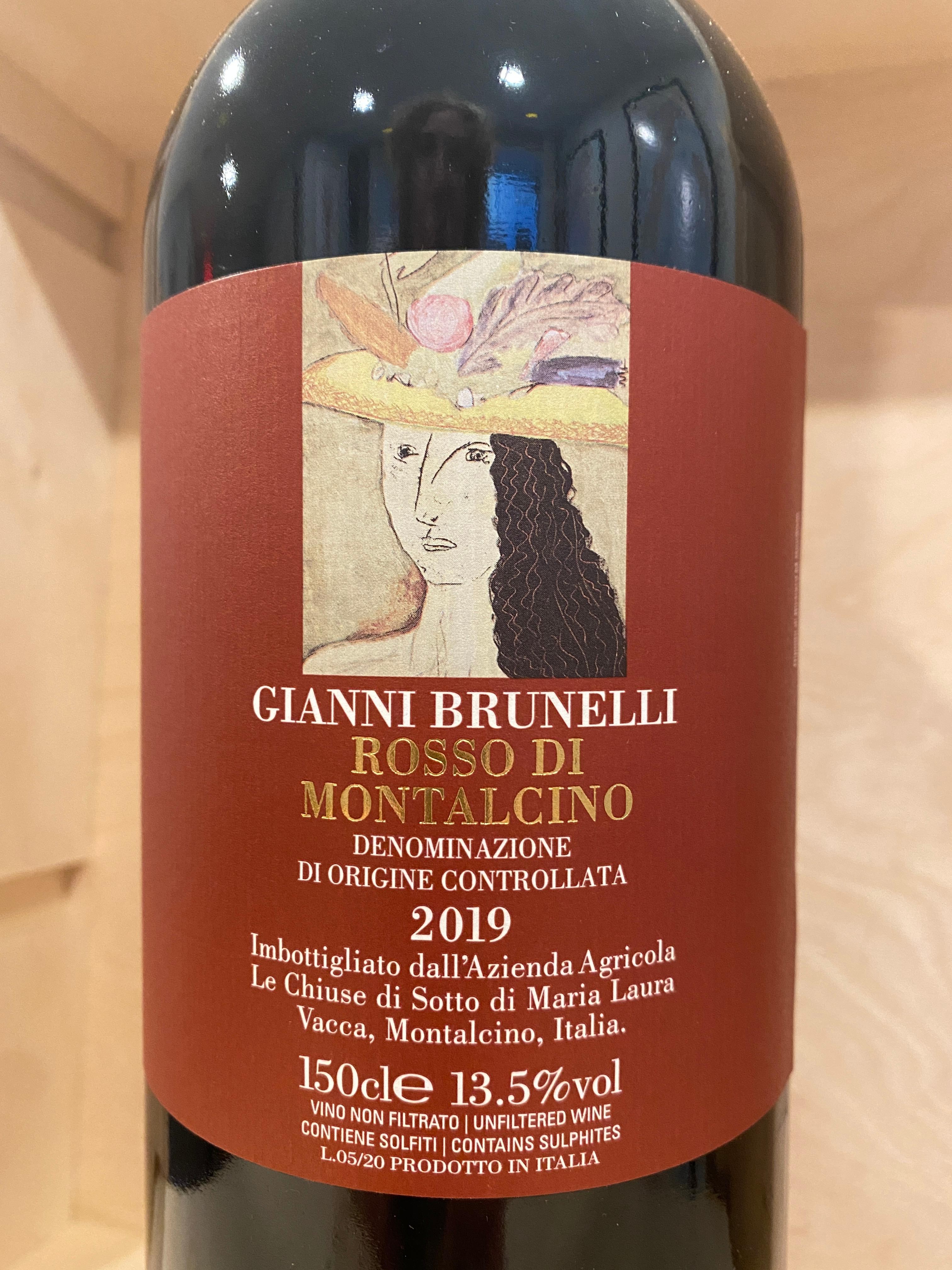 Gianni Brunelli Rosso di Montalcino 2019: Tuscany, Italy (magnum bottle, 1.5L)
