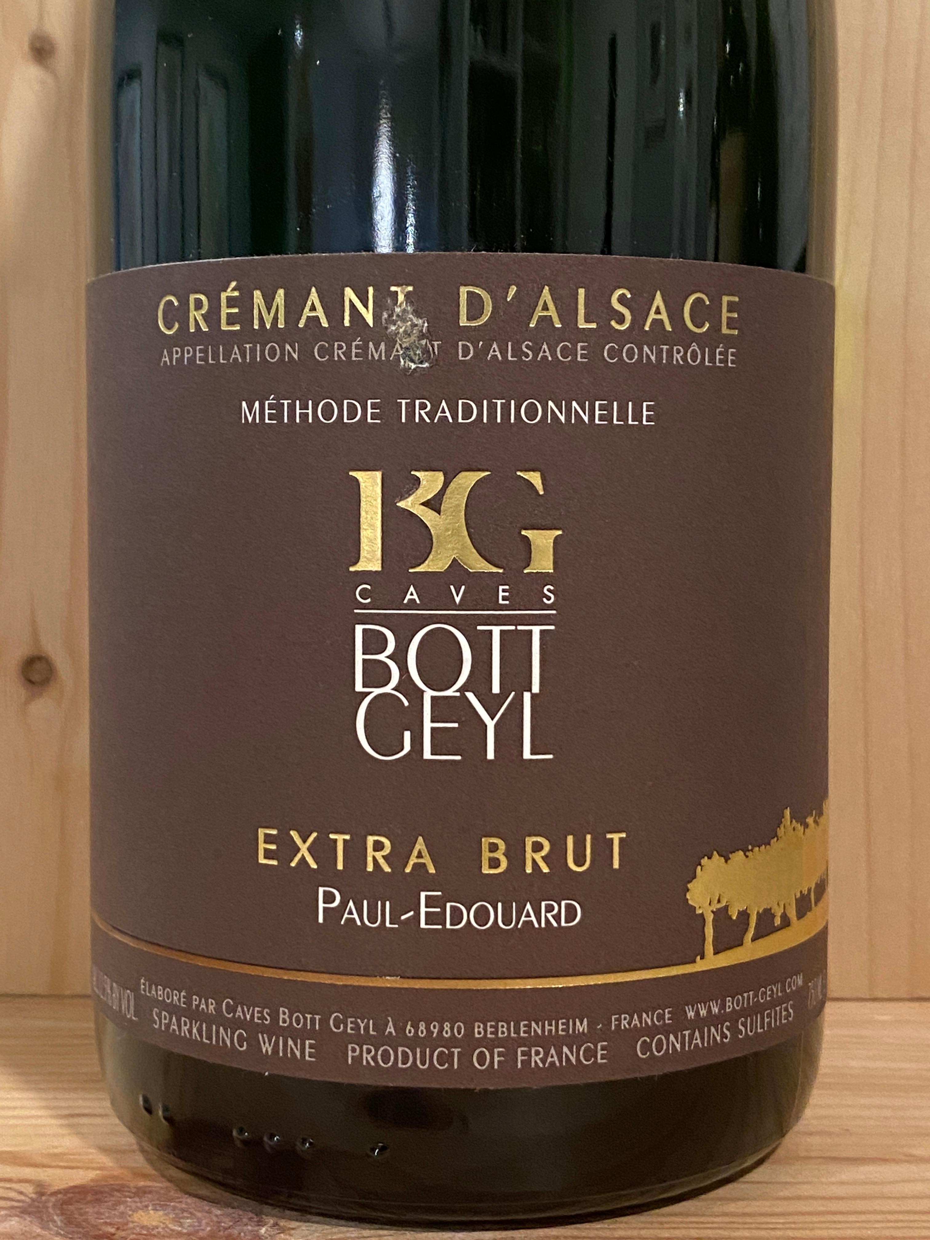 Dom. Bott Geyl Crémant d'Alsace Extra Brut NV: Alsace, France
