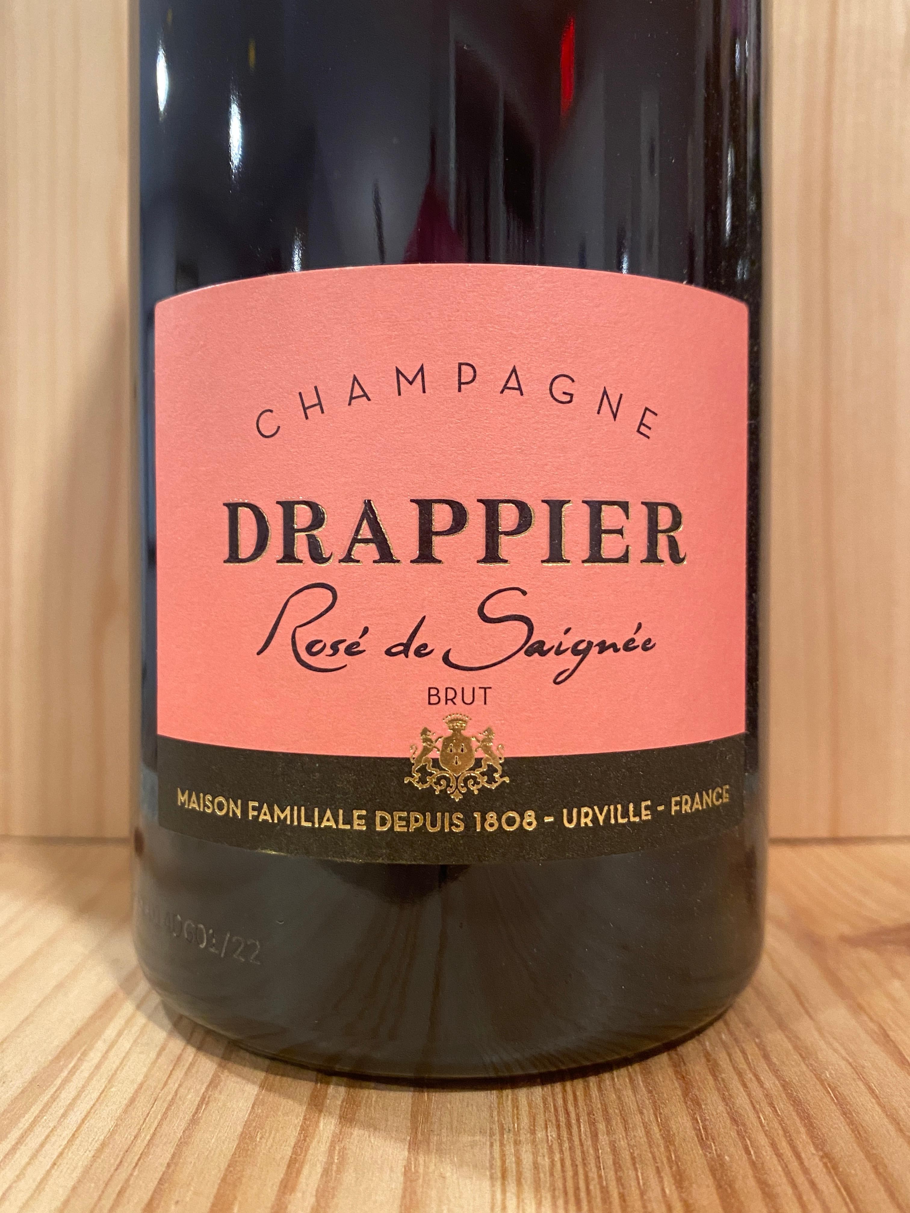 Drappier Brut Rosé de Saignée NV: Champagne, France