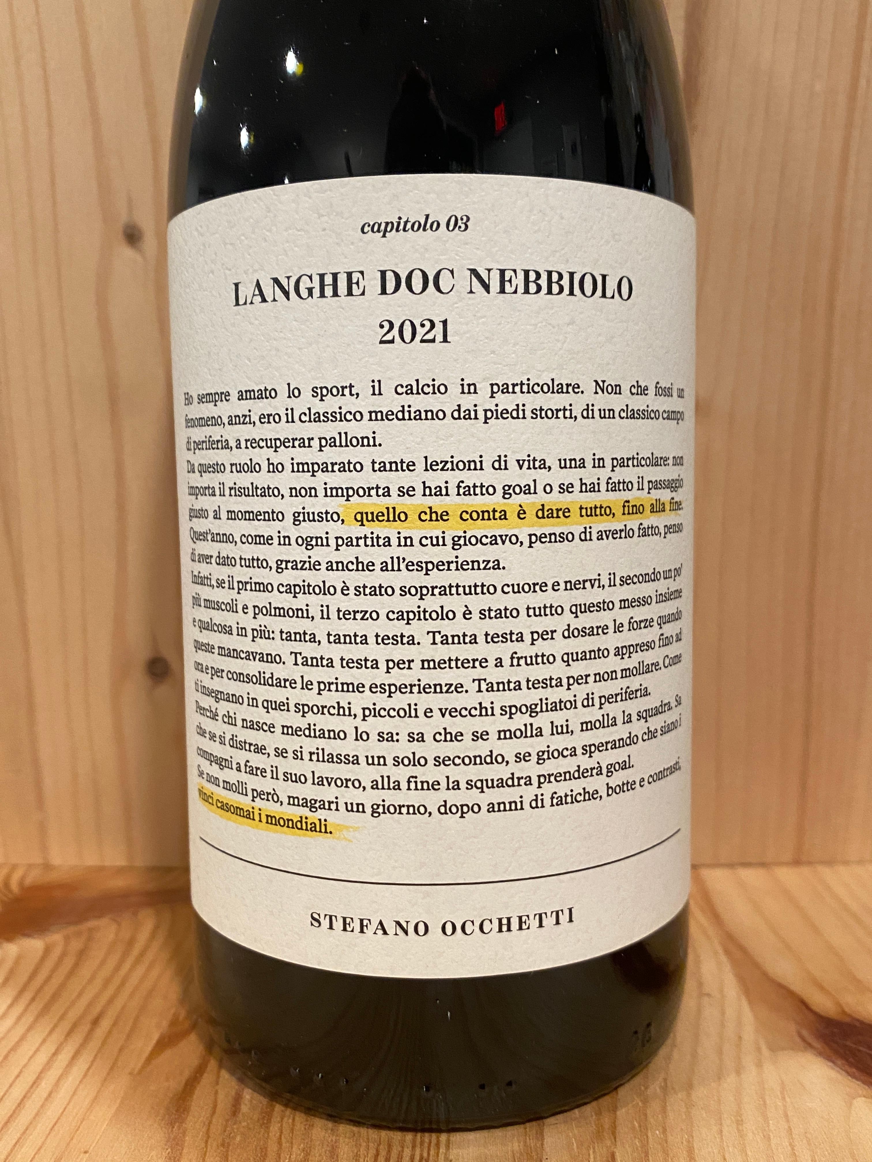 Stefano Occhetti Langhe Nebbiolo 2021: Piedmont, Italy