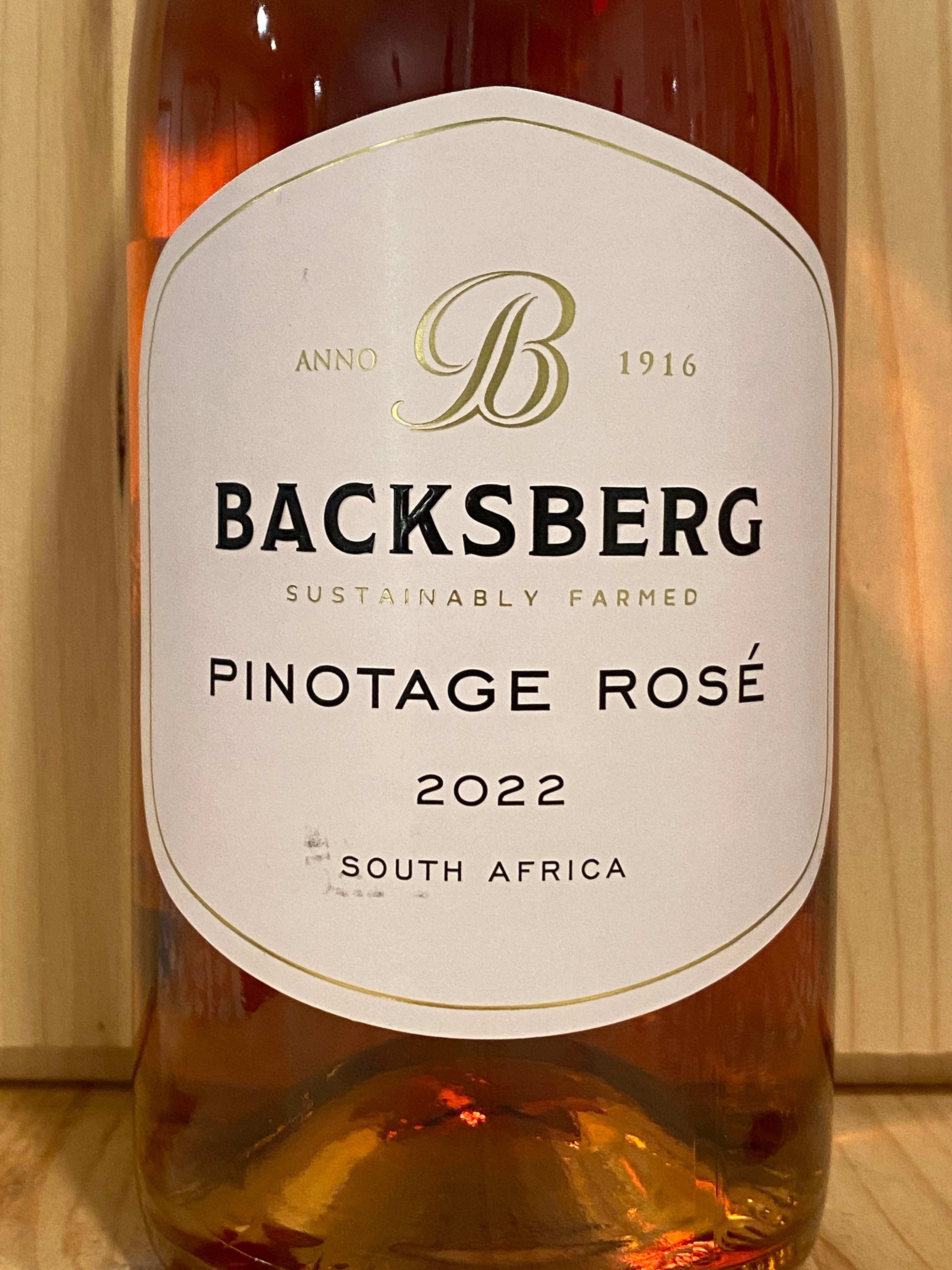 Backsberg Pinotage Rosé 2022: Paarl, Western Cape, South Africa