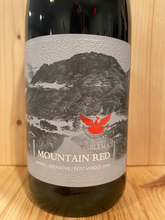Thelema Mountain Red 2019: Western Cape, South Africa