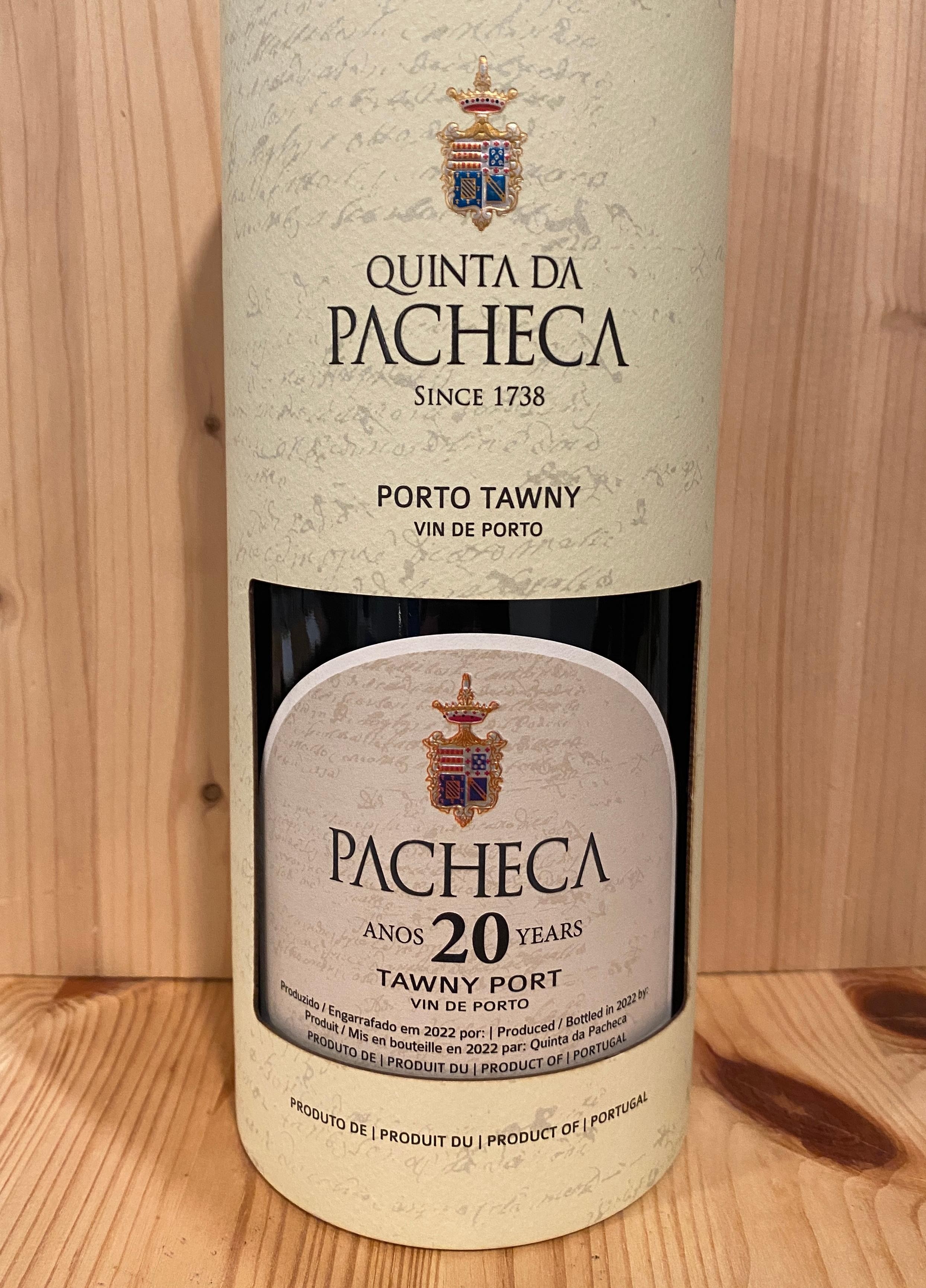 Pacheca 20 Year Tawny Port: Douro Valley, Portugal