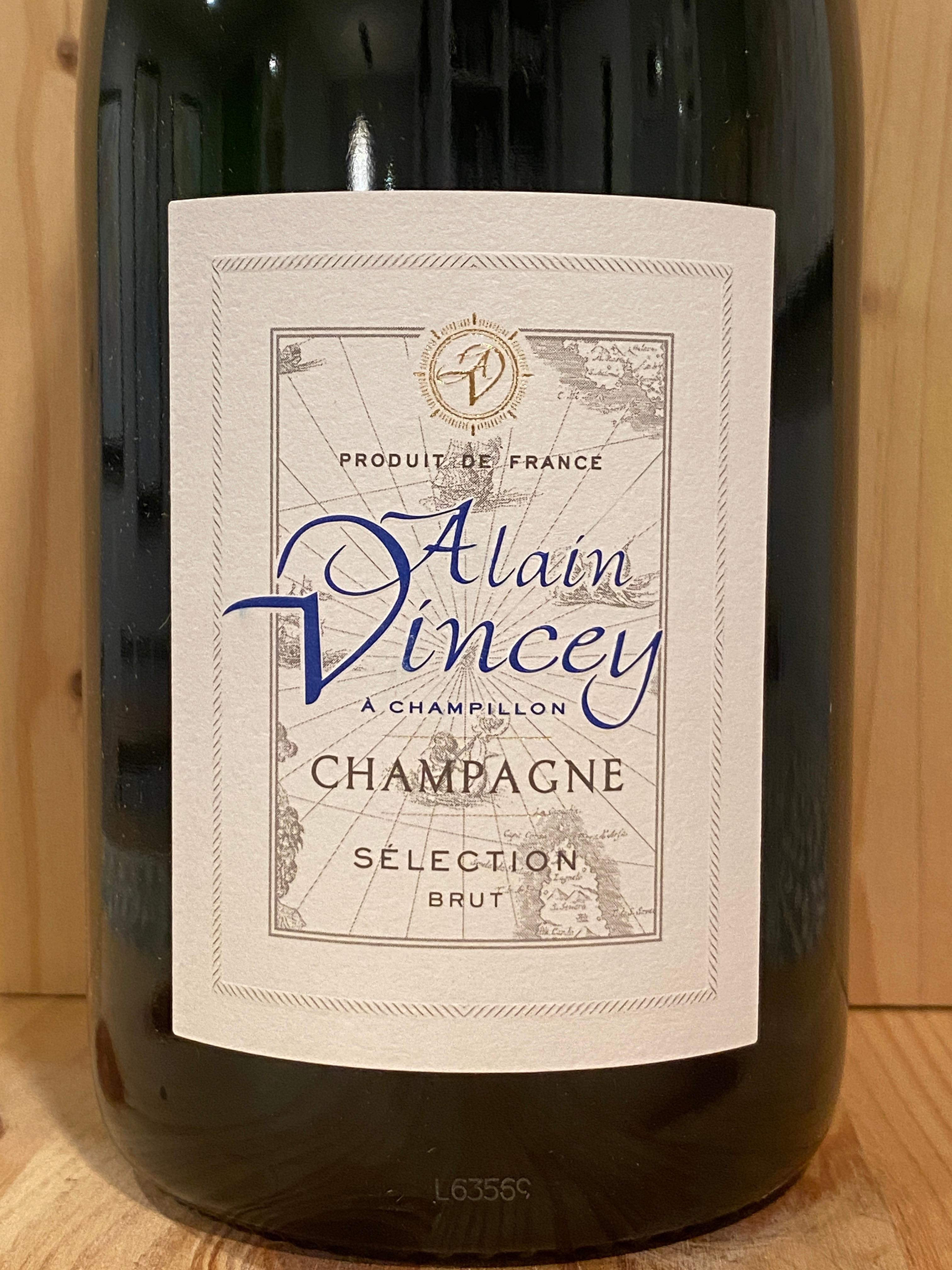 Alain Vincey Brut Champagne NV: Champagne, France