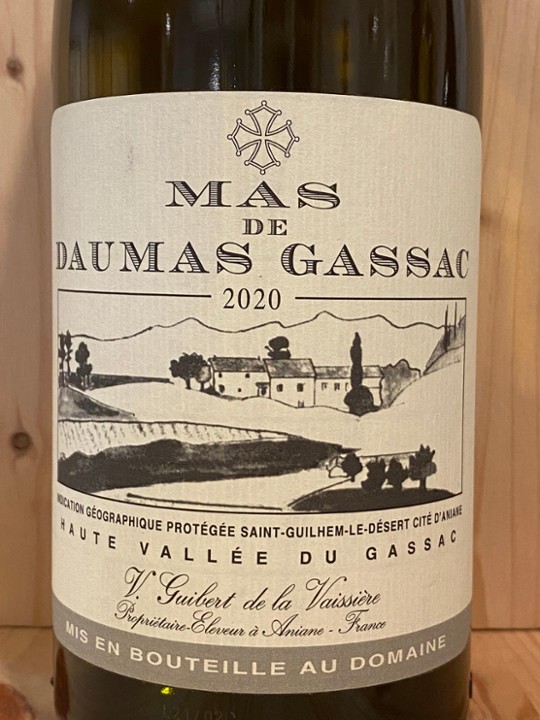 Mas de Daumas Gassac Blanc 2020: Languedoc France