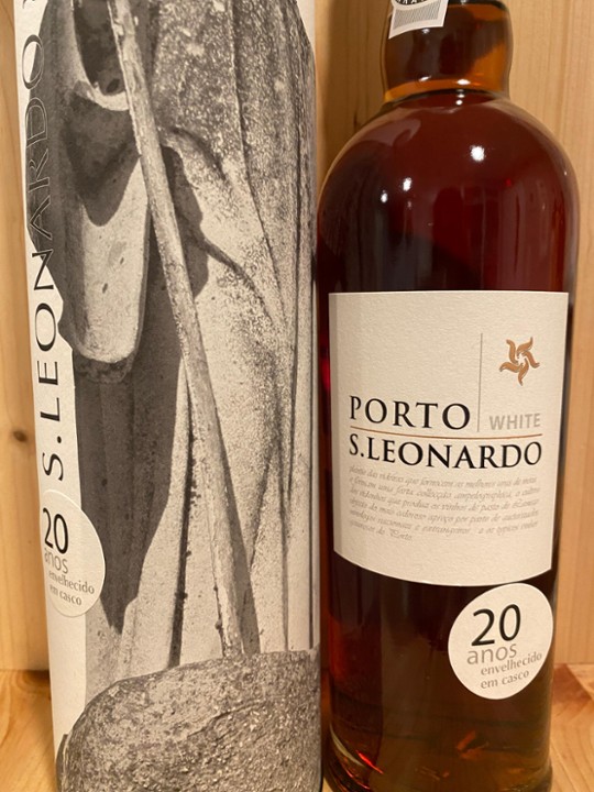 Quinta do Mourão "S. Leonardo" 20-Year White Port: Porto, Portugal (500mL)