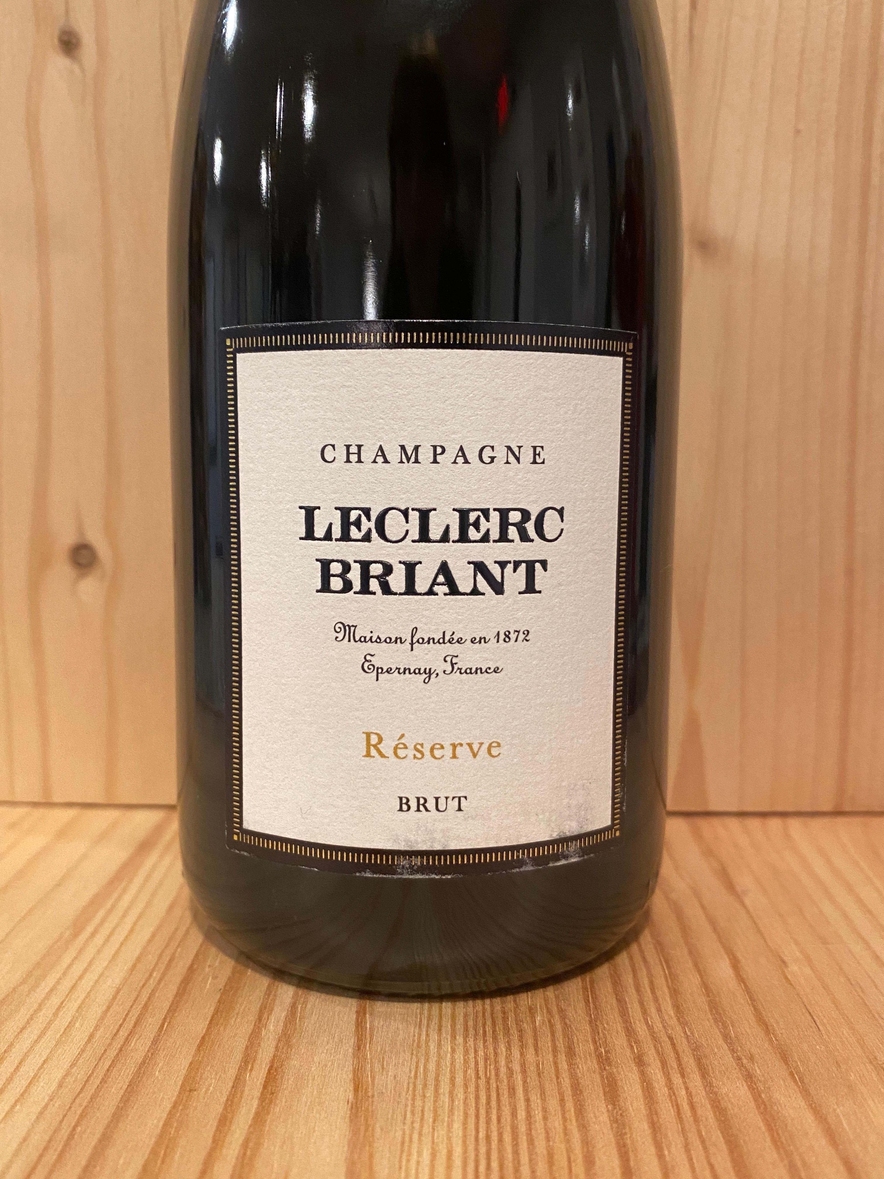 Champagne Leclerc Briant Reserve Brut NV: Champagne, France (360mL)