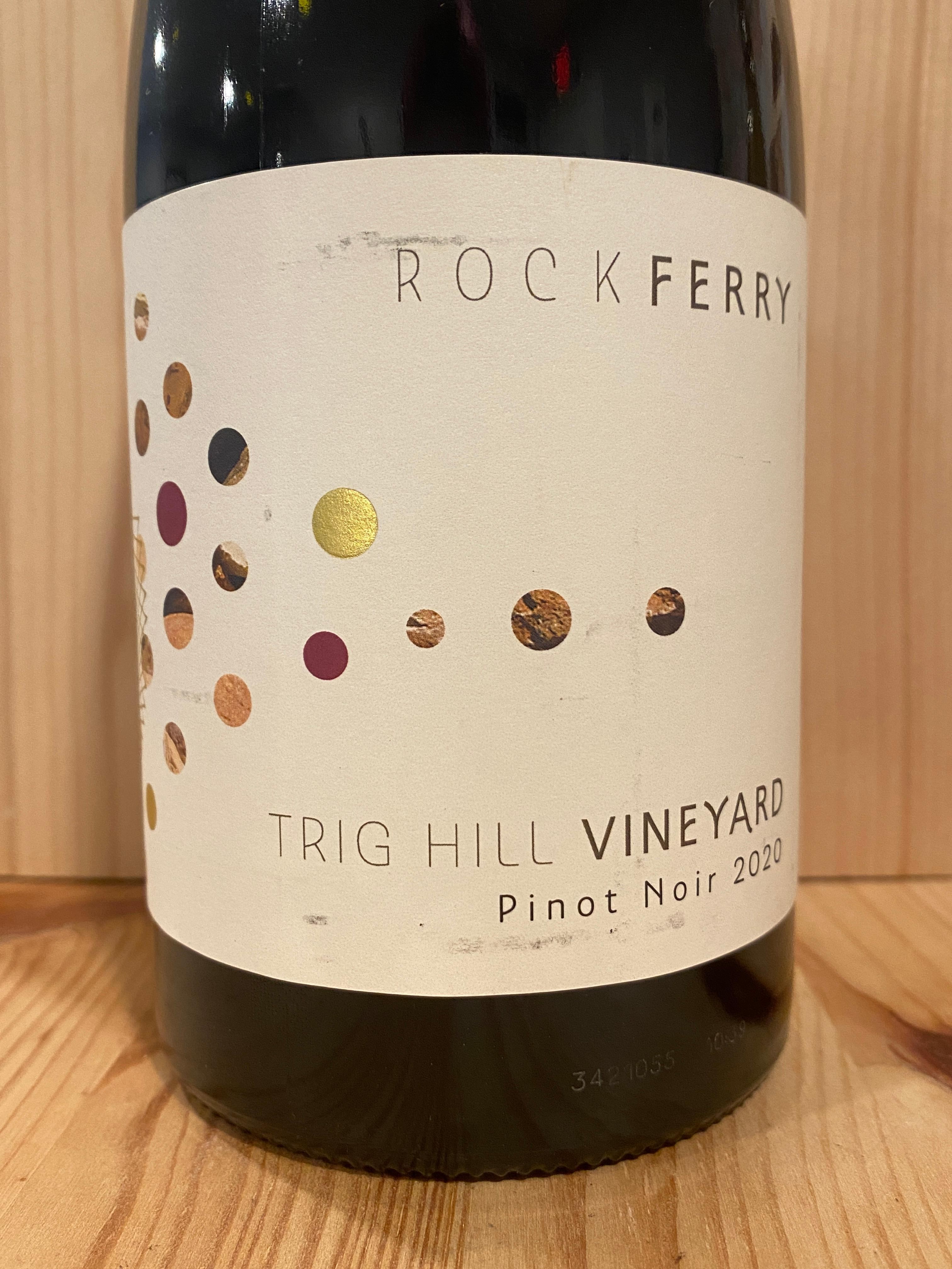 Rock Ferry Trig Hill Vineyard Pinot Noir 2020: Central Otago, New Zealand