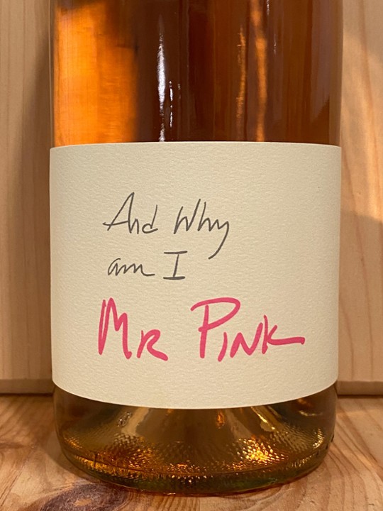 Underground Wine Project "And Why Am I Mr. Pink" Rosé 2022: Columbia Valley, Washington