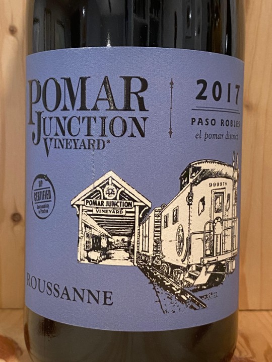 Pomar Junction Roussanne 2017: Paso Robles, California