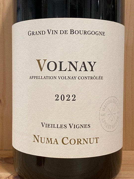 Numa Cornut Volnay Vieilles Vignes 2022: Burgundy, France