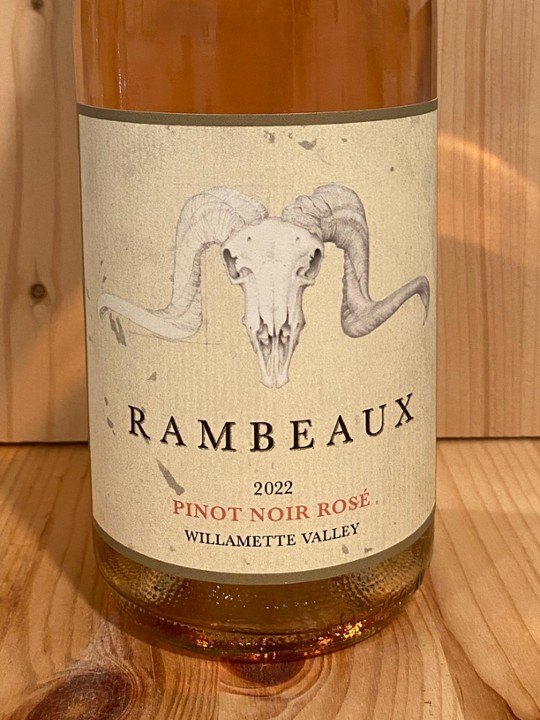 Dusky Goose "Rambeaux Rosé" 2022: Willamette Valley, Oregon