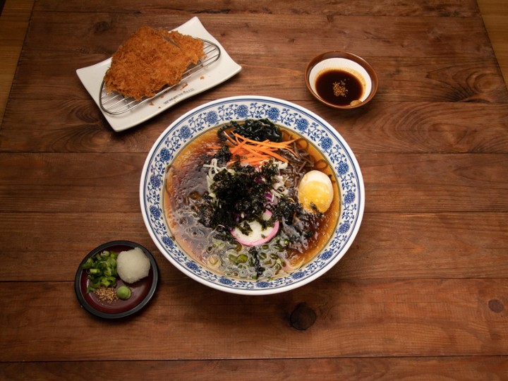 7. Cold Soba Tonkatsu Set