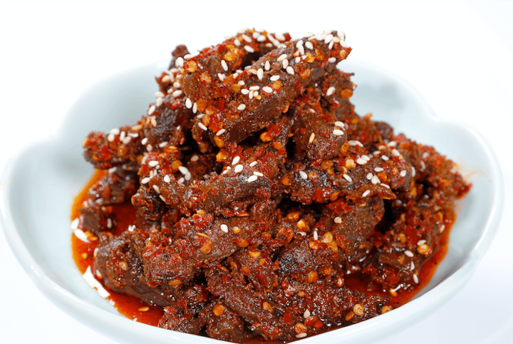 Sweet and Spicy Dried Beef 麻辣牛肉干