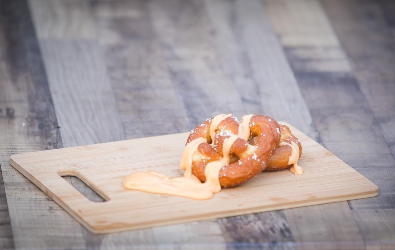 Beer Cheese And Pretzels