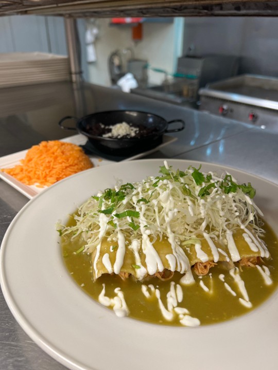 Green Enchiladas