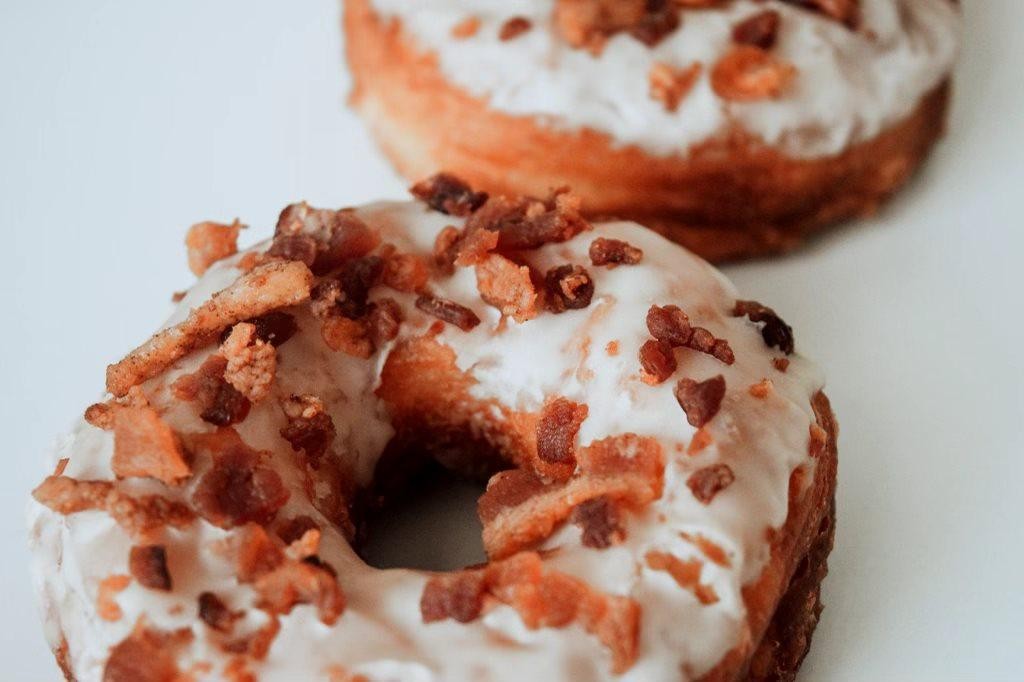Croissant Donut of the Month-Maple Bacon