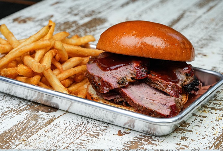 Smoked Tri-Tip Sandwich